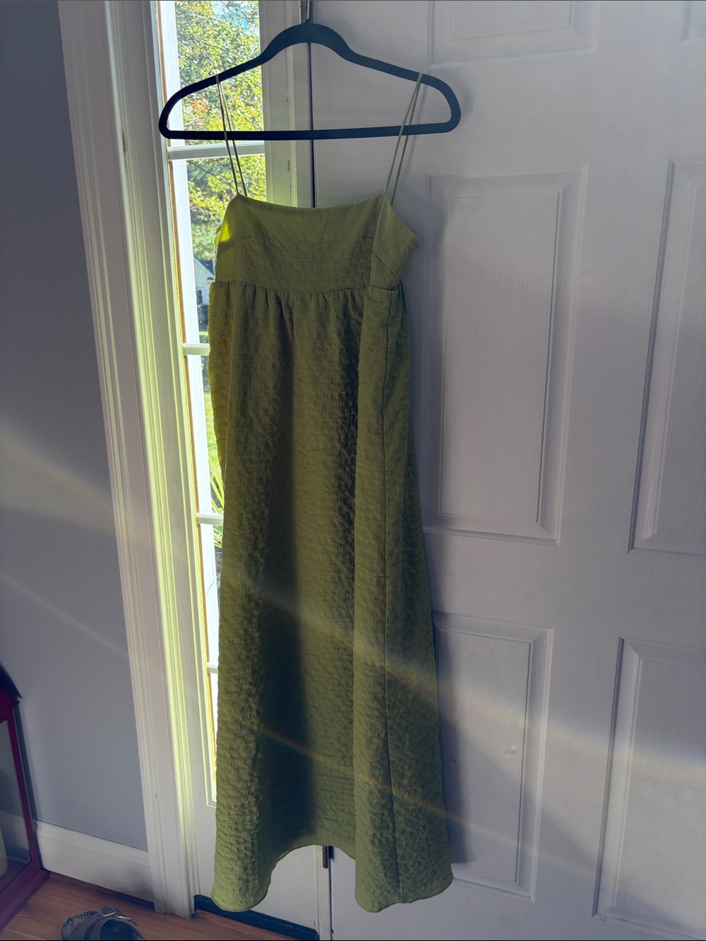 Sabo Skirt green maxi dress size 6